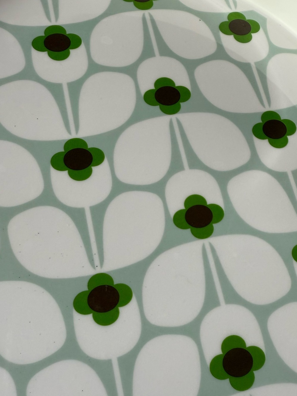 Orla Kiely House Flower Petal Plastic Serving Display Dish Platter Decor - Picture 3 of 5